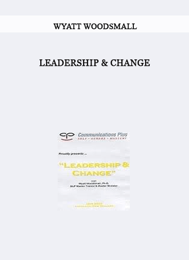 Leadership & Change by Wyatt Woodsmall of https://crabaca.store/