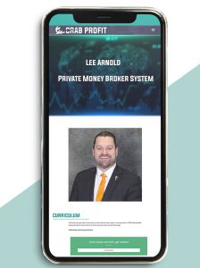 Lee Arnold – Private Money Broker System of https://crabaca.store/