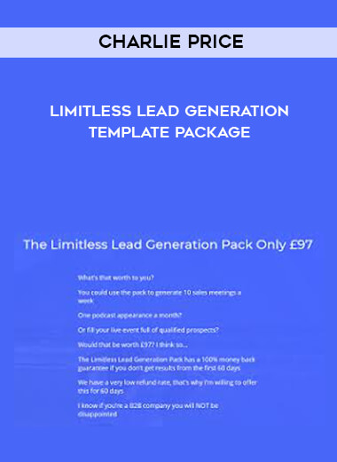 Limitless Lead Generation Template Package by Charlie Price of https://crabaca.store/