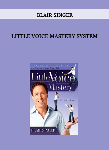 Little Voice Mastery System by Blair Singer of https://crabaca.store/