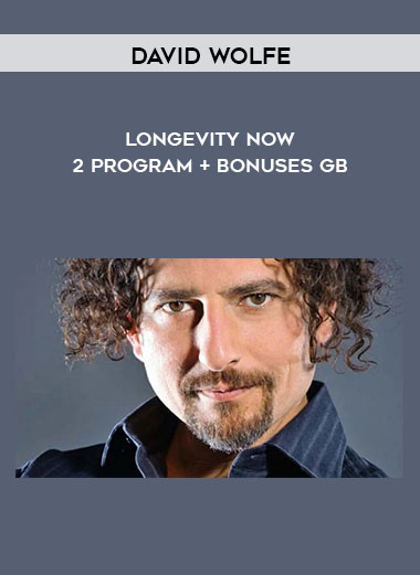Longevity Now 2 Program + Bonuses GB by David Wolfe of https://crabaca.store/