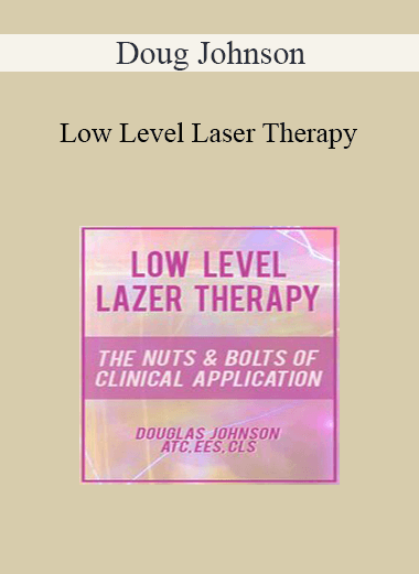 Low Level Laser Therapy from Doug Johnson of https://crabaca.store/