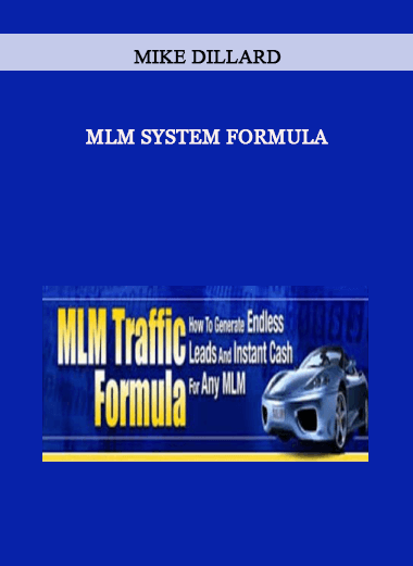 MLM System Formula by Mike Dillard of https://crabaca.store/