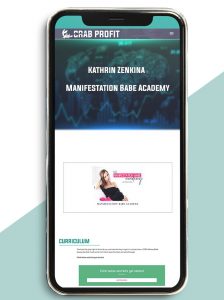Manifestation Babe Academy from Kathrin Zenkina of https://crabaca.store/
