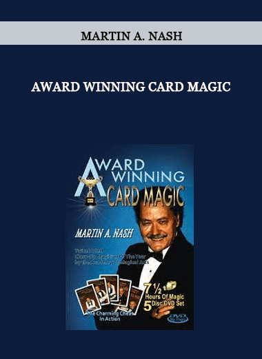 Martin A. Nash - Award Winning Card Magic of https://crabaca.store/