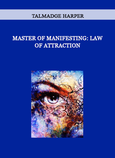 Master of Manifesting: Law of Attraction by Talmadge Harper of https://crabaca.store/