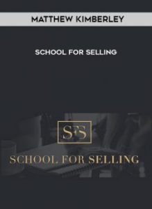 Matthew Kimberley - School for Selling of https://crabaca.store/