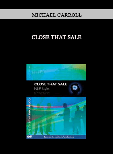 Michael Carroll - Close That Sale of https://crabaca.store/