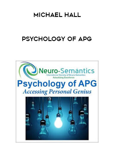 Michael Hall - Psychology Of APG of https://crabaca.store/