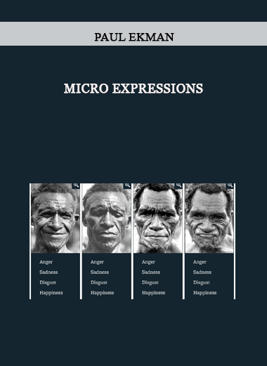 Micro Expressions by Paul Ekman of https://crabaca.store/