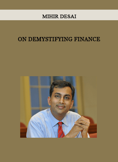 Mihir Desai on Demystifying Finance of https://crabaca.store/