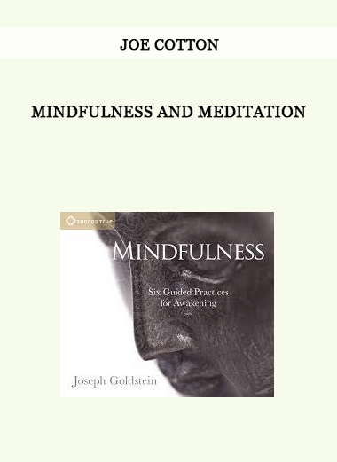 Mindfulness and Meditation by Joe Cotton of https://crabaca.store/