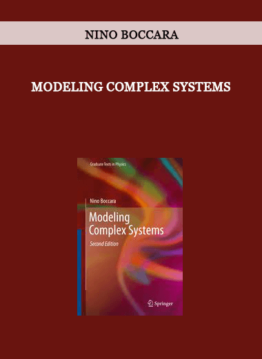 Modeling Complex Systems by Nino Boccara of https://crabaca.store/