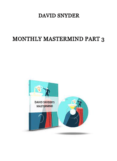 Monthly MasterMind Part 3 by David Snyder of https://crabaca.store/