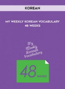 My Weekly Korean Vocabulary-48 Weeks of https://crabaca.store/