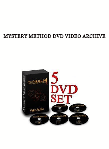 Mystery Method DVD Video Archive of https://crabaca.store/