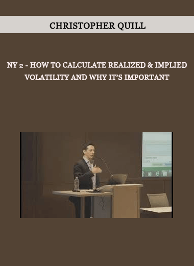 NY 2 - How To Calculate Realized & Implied Volatility and Why it’s Important by Christopher Quill of https://crabaca.store/