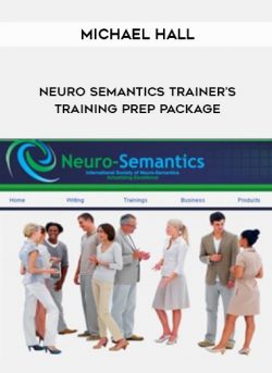 Neuro Semantics Trainer’s Training Prep Package by Michael Hall of https://crabaca.store/