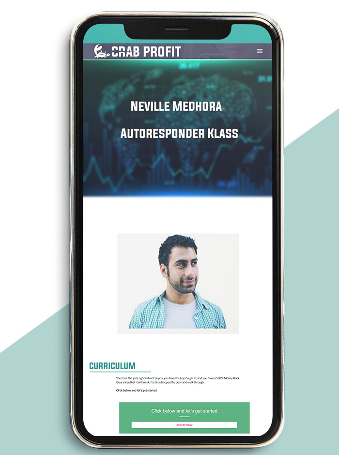 Neville Medhora - Autoresponder Klass of https://crabaca.store/