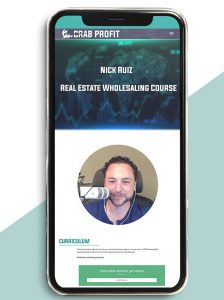 Nick Ruiz – Real Estate Wholesaling Course of https://crabaca.store/