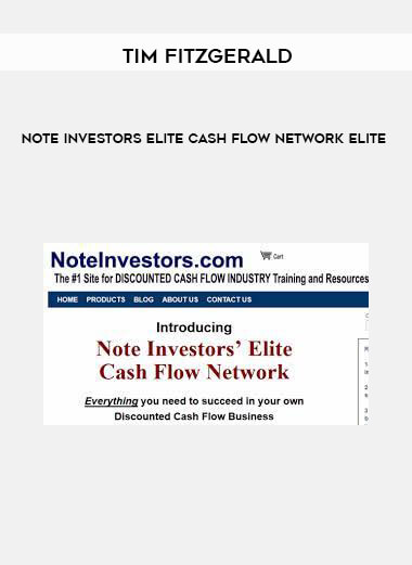 Note Investors Elite Cash Flow Network Elite from Tim Fitzgerald of https://crabaca.store/