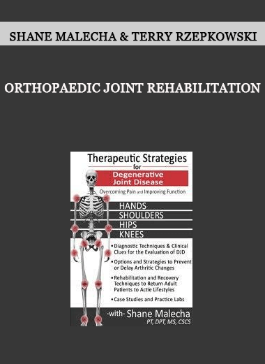 Orthopaedic Joint Rehabilitation from Shane Malecha & Terry Rzepkowski of https://crabaca.store/