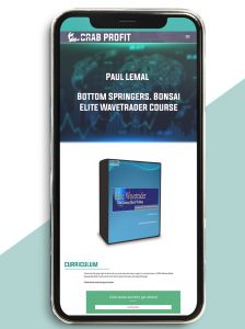 Paul Lemal – Bottom Springers. Bonsai Elite WaveTrader Course of https://crabaca.store/