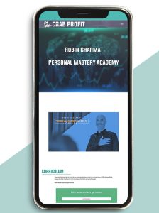 Personal Mastery Academy from Robin Sharma of https://crabaca.store/