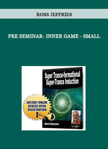 Pre Seminar - Inner Game - Small by Ross Jeffries of https://crabaca.store/