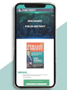 Publish and Profit from Mike Koenigs of https://crabaca.store/