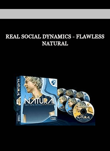 Real Social Dynamics - Flawless Natural of https://crabaca.store/