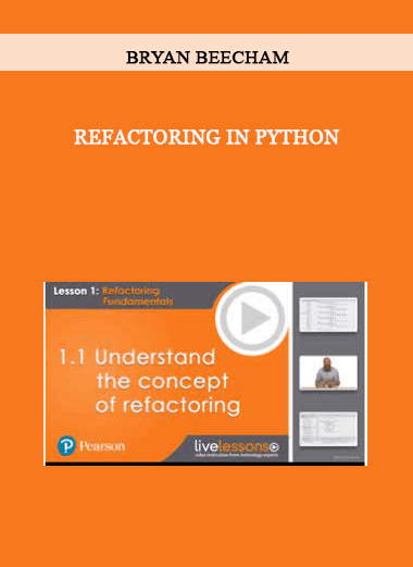 Refactoring in Python by Bryan Beecham of https://crabaca.store/