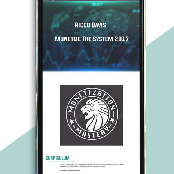 Ricco Davis - Monetize The System 2017 of https://crabaca.store/