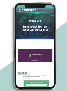 Ricco Davis – Monetization Mastery Super Conference 2015 of https://crabaca.store/