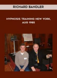 Richard Bandler - Hypnosis Training New York - Aug 1985 of https://crabaca.store/