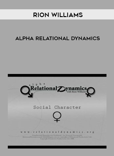 Rion Williams – Alpha Relational Dynamics of https://crabaca.store/