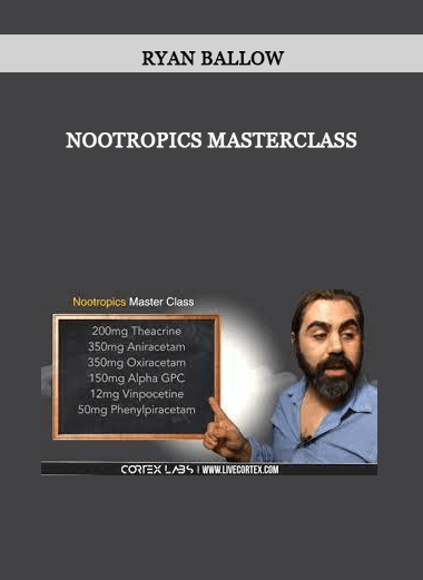 Ryan Ballow - Nootropics Masterclass of https://crabaca.store/