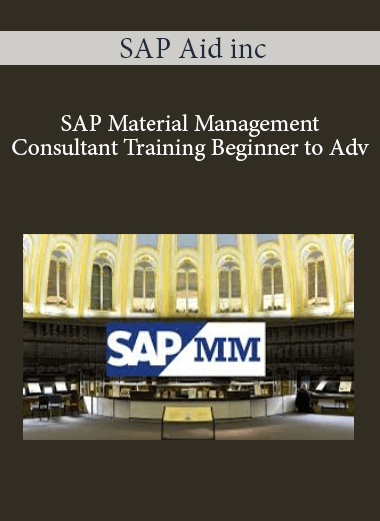 SAP Aid inc - SAP Material Management Consultant Training Beginner to Adv of https://crabaca.store/