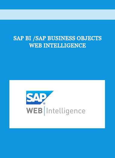 SAP BI /SAP Business Objects Web Intelligence of https://crabaca.store/