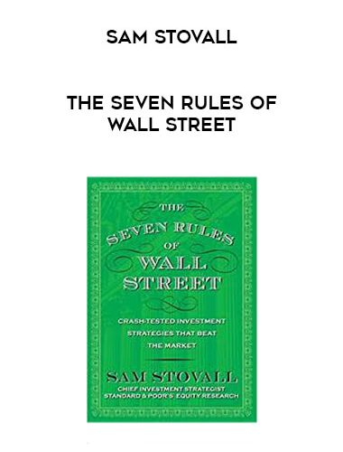 Sam Stovall - The Seven Rules of Wall Street of https://crabaca.store/