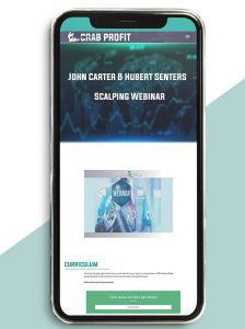 Scalping Webinar by John Carter & Hubert Senters of https://crabaca.store/