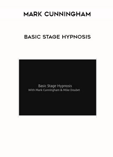 Basic Stage Hypnosis by Mark Cunningham of https://crabaca.store/