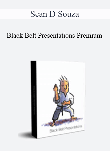 Sean D Souza – Black Belt Presentations Premium of https://crabaca.store/