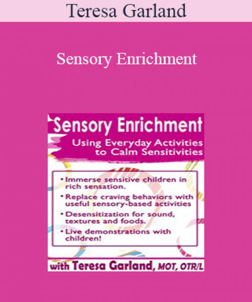 Sensory Enrichment from Teresa Garland of https://crabaca.store/