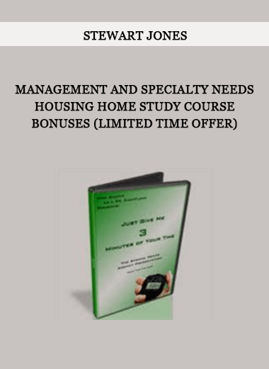 Sidoti Webinar - Management and Specialty Needs Housing Home Study Course + Bonuses (Limited Time Offer) of https://crabaca.store/
