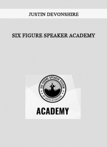 Six Figure Speaker Academy from Justin Devonshire of https://crabaca.store/