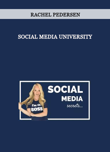 Social Media University from Rachel Pedersen of https://crabaca.store/