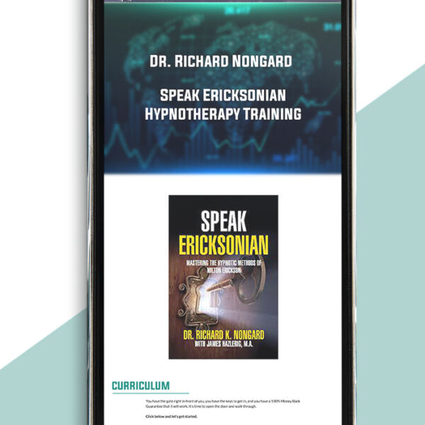 Speak Ericksonian Hypnotherapy Training by Dr. Richard Nongard of https://crabaca.store/