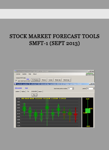 Stock Market Forecast Tools SMFT-1 (Sept 2013) of https://crabaca.store/