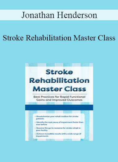 Stroke Rehabilitation Master Class from Jonathan Henderson of https://crabaca.store/